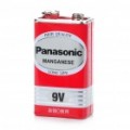 Panasonic 9V 6F22 bateria