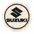 Auto Car logotipo crachá 18-LED luz de fundo branca adesivo Suzuki (DC 12V)