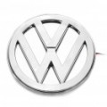 Auto Car logotipo crachá freio autocolante azul luz para Volkswagen (DC 12V)