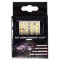 White SMD 4 * 4 16-LED cabine/Dome/porta/luva caixa luz (12V)