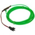 2-Modo flexível luz verde EL Strip (DC 12V/3 M de comprimento)