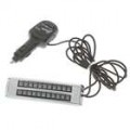22-LED música controlado decorativa luz azul para veículos (DC 12V)