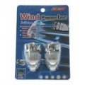 Wind Powered LED luz para veículos (2-Pack)