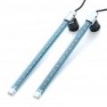 Música controlado decorativa luz azul para veículos (DC 12V/par)