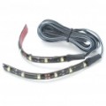 Carro 0.96W decorativas 60LM 7500K 6 x 3528 SMD LED branco resistente a água leve tiras flexíveis - par