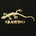 lagarto estilo carro decoração adesivo - dourado