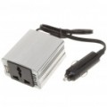 100W carro DC 12/24V para 220V AC Power Inverter c / porta USB Power - prata