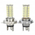 H4 4W 7000K 300 lúmen 120-branco luz carro Fog Lamp lâmpadas LED - par (12 ~ 14V)