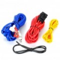 Instalação de alto-falante RCA cabo amplificador profissional fiação Kit para carro