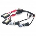 H4 H/L 35W 8000K branca luz Xenon HID faróis (DC 12V/par)