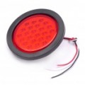 24-LED 24V veículo cauda luz lâmpada - vermelho