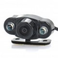 Câmera do Rearview 300KP CMOS carro impermeável c / 2-LED (NTSC)