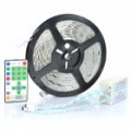 72W Soft flexível cortável 270-LED SMD lâmpada fita Strip-(RGB 5 metros/DC 12V)