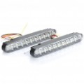 4W lúmen 360-lúmen 30-5050 SMD LED branco luz carro diurna lâmpadas (DC 12V / par)