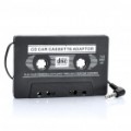 Carro Cassette Tape adaptador transmissores para MP3 / CD / DVD Player - Black