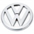 3D Volkswagen Bora logotipo crachá azul Brake Light - prata (DC 12V)
