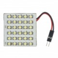 15W 360-lúmen 30 x 1206 LED branco carro luz Dome Lamp com / T10 & SV85 conectores (DC 12V)