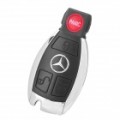 Trava de chave remota Benz carro 4-botão Set - preto + prata