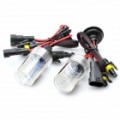 9006 3200LM de 8000K 35W HID azulada faróis de Xenon luz branca (DC 12V / par)