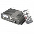 Gravador de vídeo de áudio 4 canais carro DVR c / Slot SD (DC 12 ~ 36V)