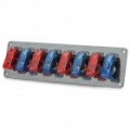 Painel de 8-Switch flip-up para Sport Racing Car (DC 12V)