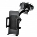 Suporte universal do carro girador sucção Cup Mount para telefone celular + mais