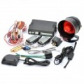 Sistema de segurança do HS-600 Escorpião Rei 2-Way carro alarme c / indicador remoto controlador/LED - preto