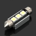 SV85 18-Lúmen de 6500K Canbus 0.4W 3-SMD levou luz branca para carro (DC 12V)