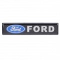 Decorativos adesivo de logotipo estilo Metal carro Ford - preto + azul