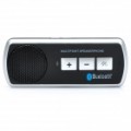 Portátil recarregável Bluetooth v 2.1 + EDR celular falante mãos livres Car Kit - preto