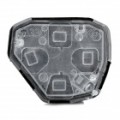 Substituição 4 botões Transponder Smart Key Casing para Toyota Corolla / Camry