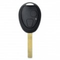 Substituição 2 botões Transponder inteligente chave Casing para BMW Mini