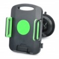 Suporte universal carro girador sucção Cup Mount - preto + verde