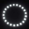 T10 21-LED branco luz Car Angel Eye (70 mm de diâmetro)