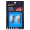 BA95 12V branco luz 8-LED carro passando sinal lâmpada (2-Pack)