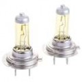 H7 100W carro amarelo lâmpadas (2-Pack/DV 12V)