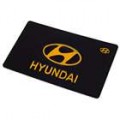Silicone esteira antiderrapante de veículos - Hyundai (19 cm * 12 cm)