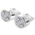 T20 1,2 com 12V 5-LED carro Turning sinal lâmpada - luz amarela (par)