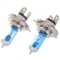 H4 100W 1000-lúmen lúmen carro branco lâmpadas (2-Pack/DC 12V)