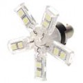 1157 2.25W 15 x 5050 SMD LED carro Turning sinal branco lâmpadas (DC 12V)