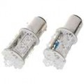 D1209 1.5 com 48-lúmen 9-LED carro Red Light Bulbs (par/DC 12/24V)