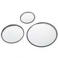 Convexo amplo ângulo ajustável carro Blind Spot Mirrors (3-Pack)