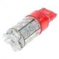 18-LED 7443 carro freio vermelho sinal lâmpada (DC 12V)