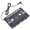 Universal Car Audio Cassette adaptador para MP3/MP3/celulares/iPod - preto (3.5 mm Jack)