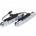 Universal impermeável branco 5-90-lúmen Daytime Running luzes LED para carro (par)