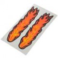 Pequeno incêndio nuvem figura carro adesivos - Multi Color (Pack de 10-par)