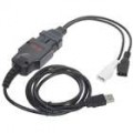 Diagnóstico cabo de USB carro de EOBD-1260 - preto