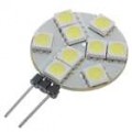 2W 9 SMD LED 126-Lumen 6500K Dome branco luz (DC 12V)