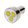 1.5 W LED 3 veículo freio bulbo (12VDC BAY15D S25 4 pinosos branco)