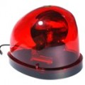 Luz de aviso giratória 12V para veículos (vermelho)